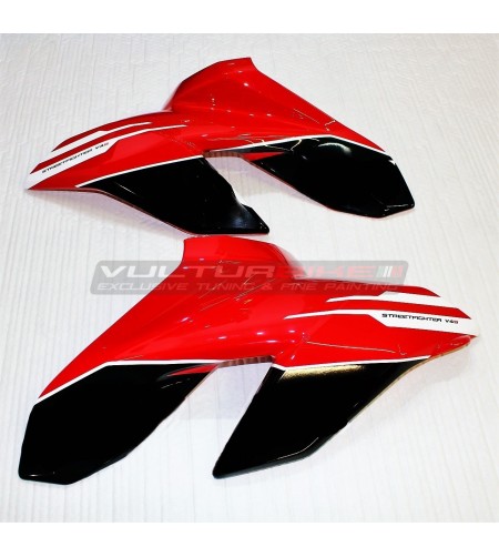 Kit autocollant design noir - Ducati Streetfighter V4 / V4S 
