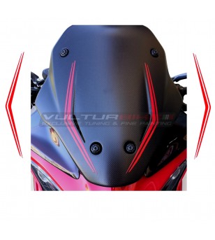 Adhesive profiles for plexiglass - Ducati Multistrada V4