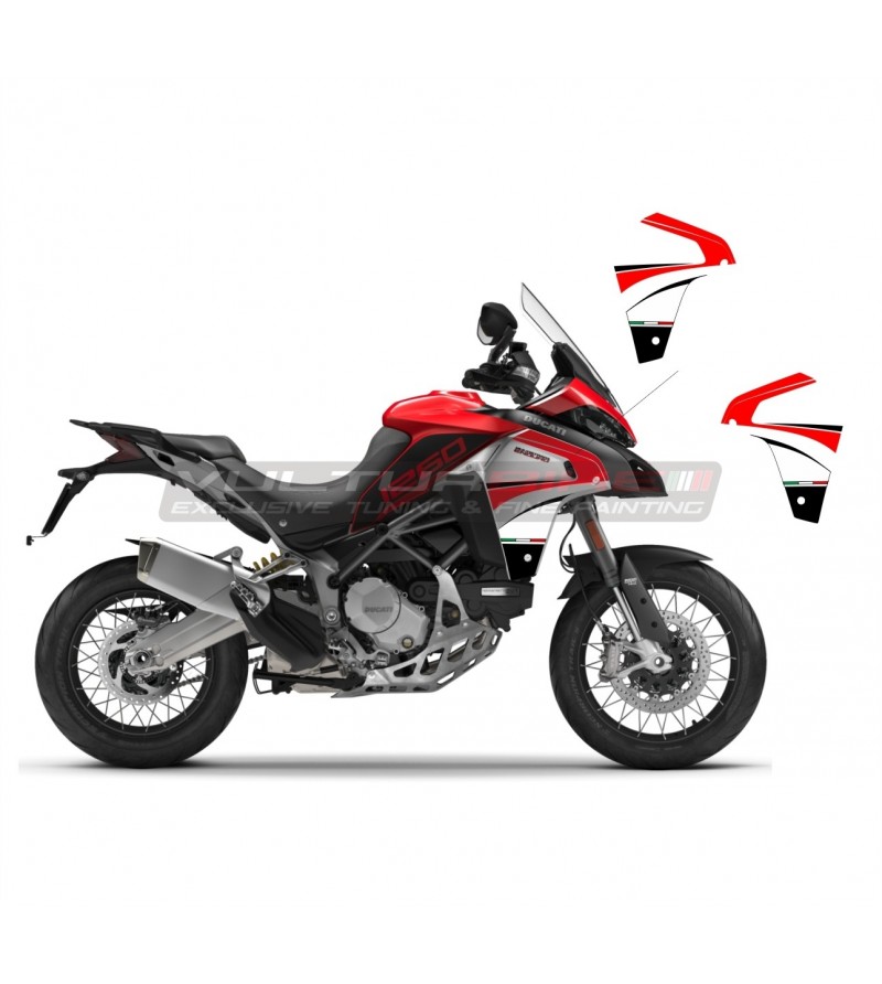 Special design stickers for side panels - Ducati Multistrada Enduro 1200 / 1260