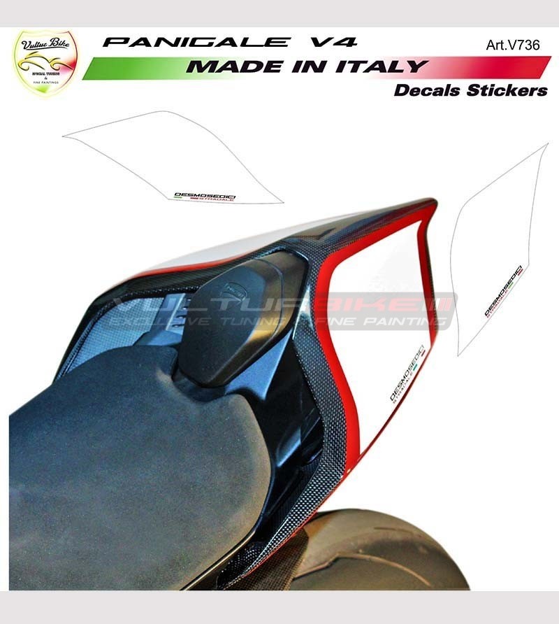 Stickers for tail Desmosedici Stradale - Ducati Panigale V4 / V4S / V4R