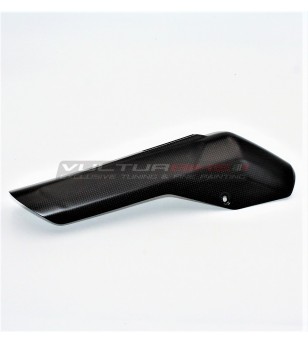 Carbon top cover for silencer Akrapovic - Ducati Multistrada V4