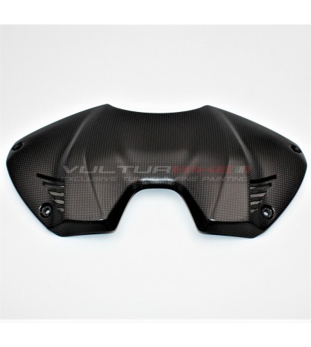 Cover batteria in carbonio design inedito - Panigale V4-S-2022 