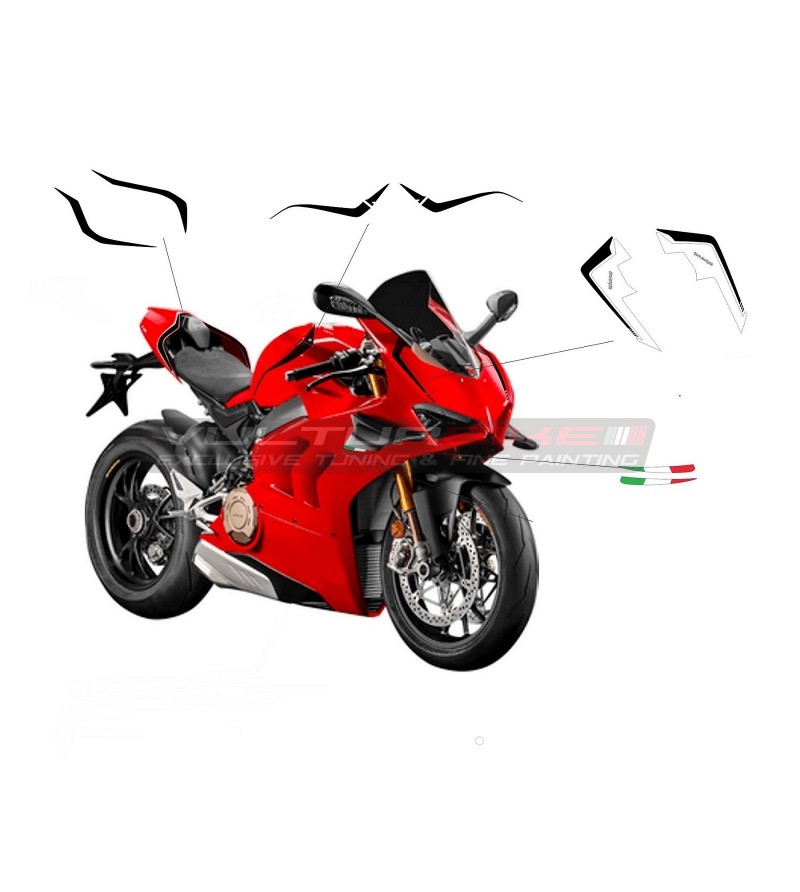 Kit adesivi design Panigale SP black - Ducati Panigale V4 / V4S / V4R