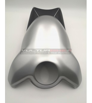 Gebürsteter Aluminiumeffekt Carbon Tankdeckel - Ducati Panigale V4 streetfighter V4