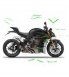 Green Colored Stickers Kit - Ducati Streetfighter V4 / V4S 