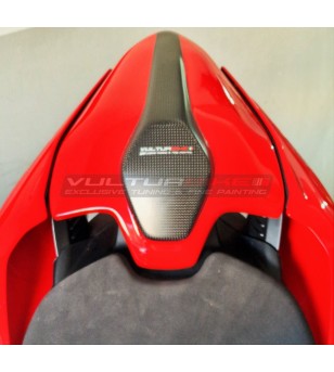 Housse de siège passager en fibre de carbone - Ducati Panigale / Streetfighter V4 / V2