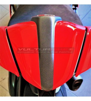 Coperchio sella passeggero in fibra di carbonio - Ducati Panigale / Streetfighter V4 / V2