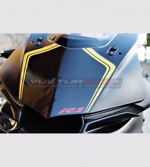 Aufkleber Kit Factory Racing gelbe Version - Yamaha R1 2015-2018