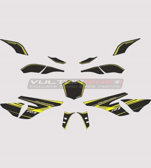 Stickers Kit Factory Racing yellow version - Yamaha R1 2015-2018