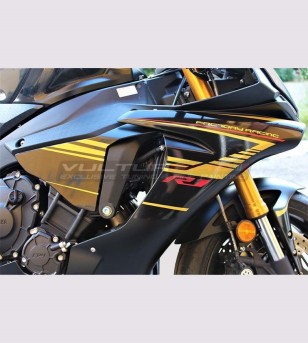 Stickers Kit Factory Racing version jaune - Yamaha R1 2015-2018