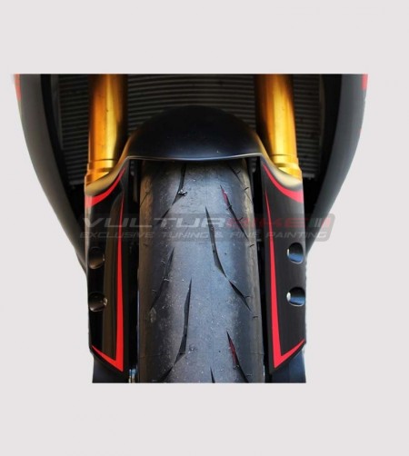 Kit de pegatinas Factory Racing versión roja - Yamaha R1 2015-2018 