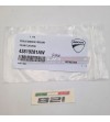 Pegatina original Ducati Monster 821 negro con bandera italiana 