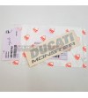 Adesivo originale Ducati Monster colore argento nero 