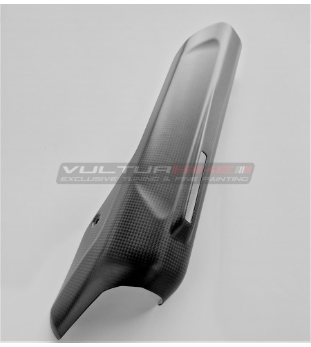 Capot supérieur en carbone pour silencieux Full Akrapovic - Ducati Multistrada V4 