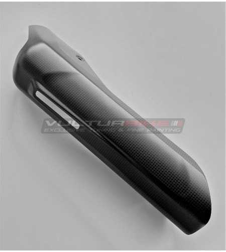 Capot supérieur en carbone pour silencieux Full Akrapovic - Ducati Multistrada V4 