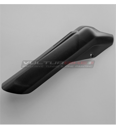 Capot supérieur en carbone pour silencieux Full Akrapovic - Ducati Multistrada V4 