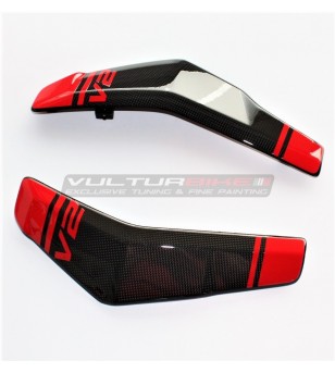 Cover radiatore in carbonio personalizzate Ducati Streetfighter V2