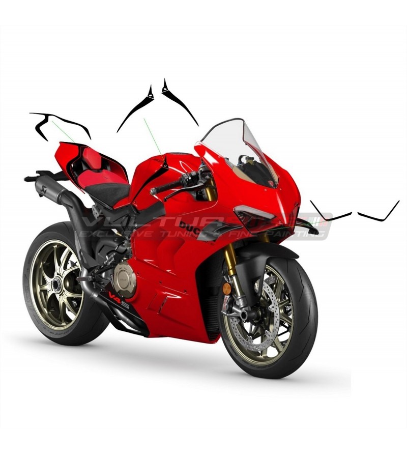 Kit adesivi personalizzabili - Ducati Panigale V4 2022