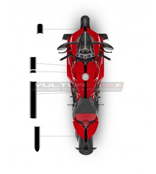 Stripe design stickers kit - Ducati Panigale V4 2022