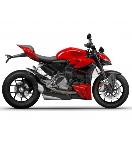 Carbon-Kühlerabdeckung Ducati Streetfighter V2 