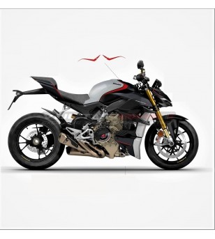 Adesivi per serbatoio design Panigale SP - Ducati Streetfighter V4 / V4S