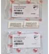 Par de pegatinas de guardabarros de todos los modelos - Ducati Safety Pack