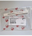 Emblème Ducati Superbike d'origine, gris foncé