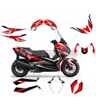 Komplettes Aufkleber-Kit Farbe Ihrer Wahl - Yamaha X-Max 2017 / 2022