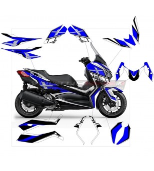 Kit autocollant complet couleur au choix - Yamaha X-Max 2017 / 2022