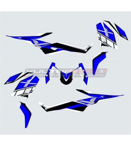 Kit completo de pegatinas color de su elección - Yamaha X-Max 2017 / 2022 
