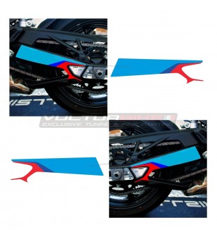 Custom design swingarm stickers - BMW S1000RR 2019/21