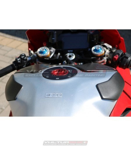 Protezioni serbatoio carburante Carbon / Kevlar - Ducati Panigale V4 dal 2018 