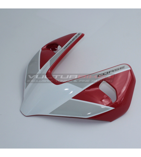 Design Verkleidung Aufkleber S CORSE grau - Ducati Streetfighter V4 / V2 