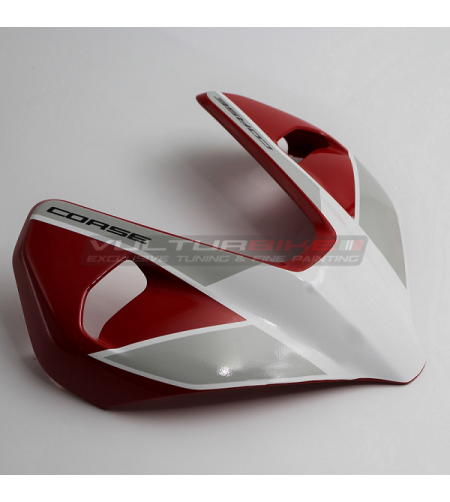 Design adhésif bulle S CORSE gris - Ducati Streetfighter V4 / V2 
