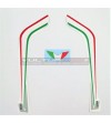 Tricolor stickers for fairing Ducati Corse - Multistrada V2/950/1200/1260/Enduro 