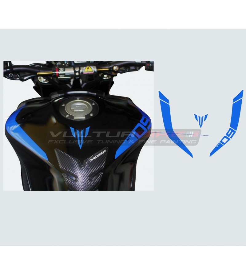 Autocollants de réservoir de moto - Yamaha MT-09 2017 / 2020