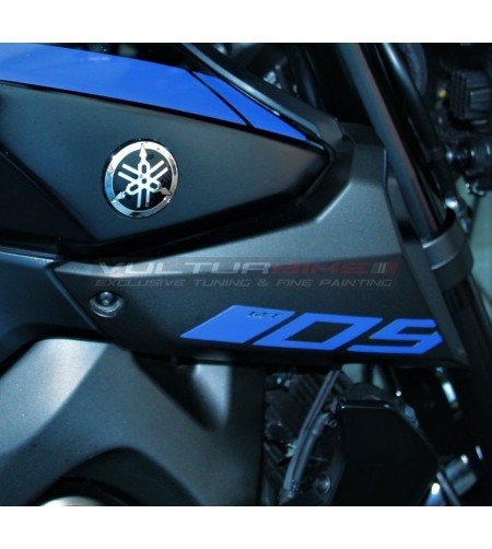 Stickers for motorcycle side fairings - Yamaha MT-09 2017 / 2020