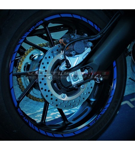 Individualisierbare Felgenaufkleber - Yamaha MT-09 2017 / 2020