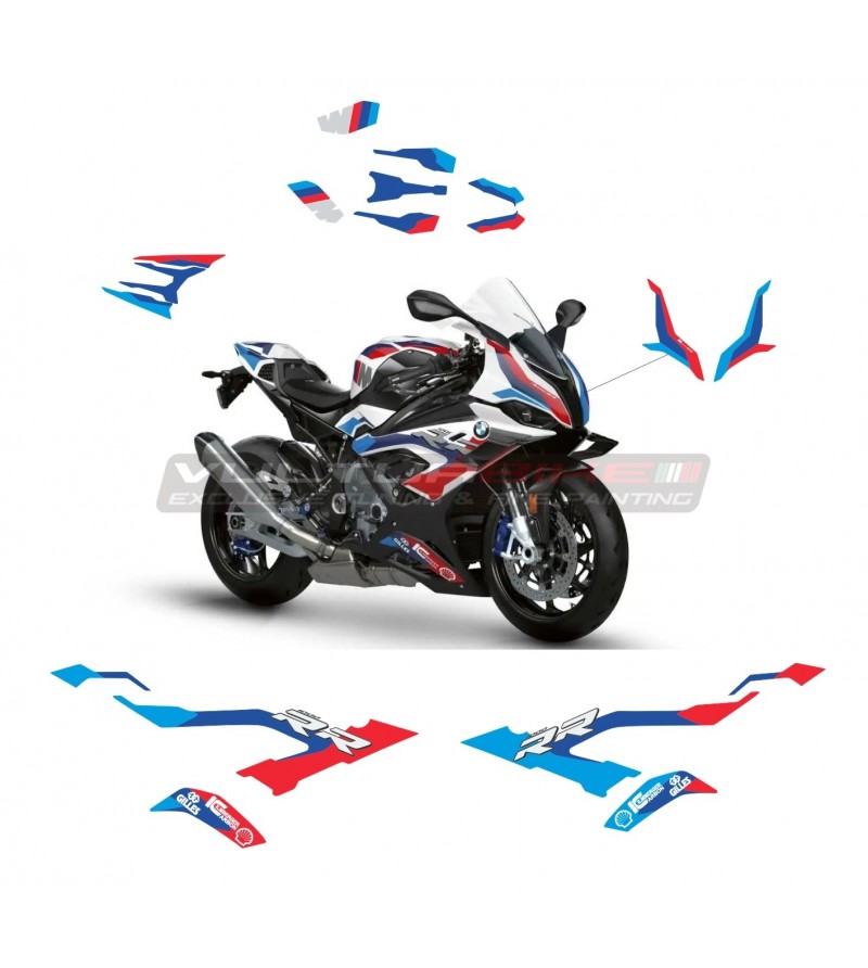 Stickers kit BMW M1000RR replica for motorcycle BMW S1000RR 2019 / 2021
