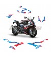Kit adesivi replica BMW M1000RR per moto BMW S1000RR 2019 / 2021