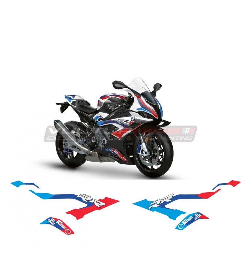 Side fairing stickers replica BMW M1000RR for motorcycle BMW S1000RR 2019 / 2021