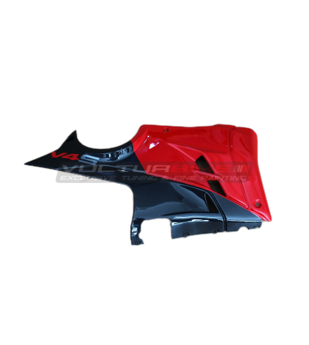 Carénages de fond en carbone personnalisé - Ducati Streetfighter V4 