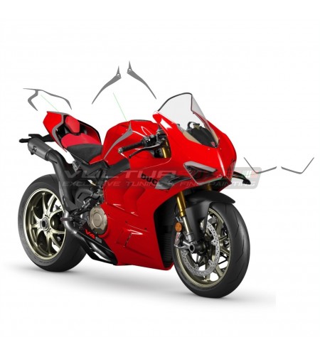 Kit d’autocollants personnalisable - Ducati Panigale V4 2022