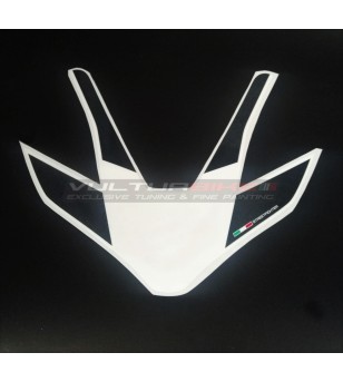 Autocollant design bulle S CORSE blanc noir - Ducati Streetfighter V4 / V2