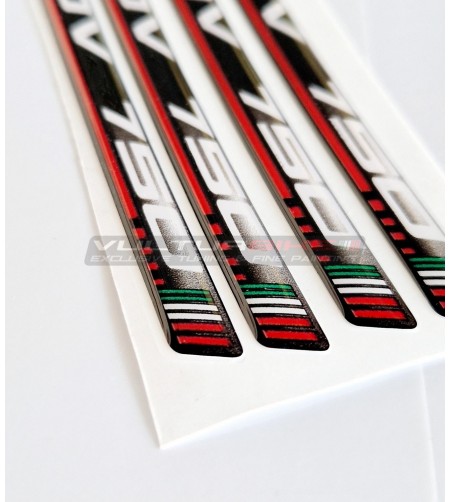 4 adhesivos de resina 3D - Honda X ADV 750 