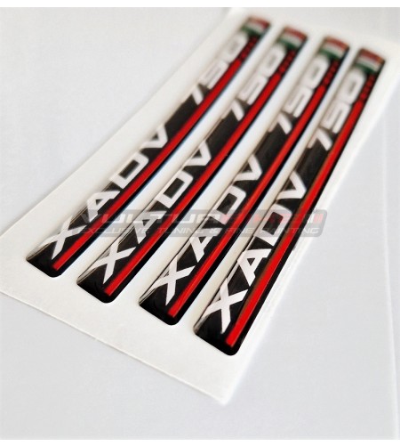 4 adhesivos de resina 3D - Honda X ADV 750 