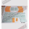 Pegatinas universales de color Factory Racing 