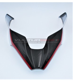Cover superiore in carbonio per puntale - Ducati Multistrada V4S (ICEBERG WHITE)