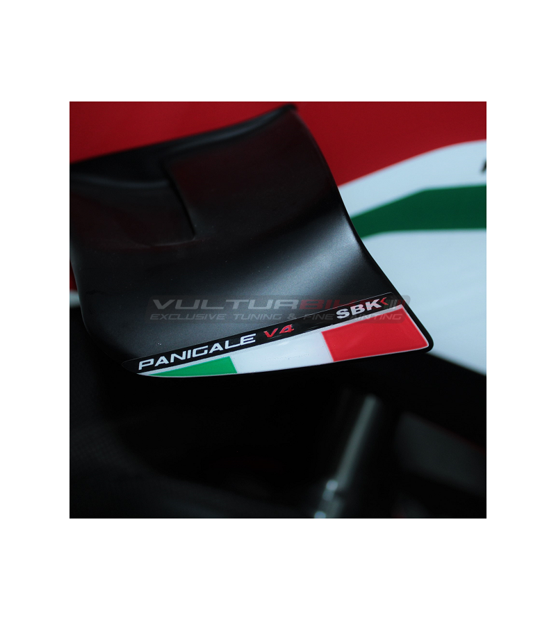 Bandiere tricolore SBK per alette - Ducati Panigale V4 / V4S 2022