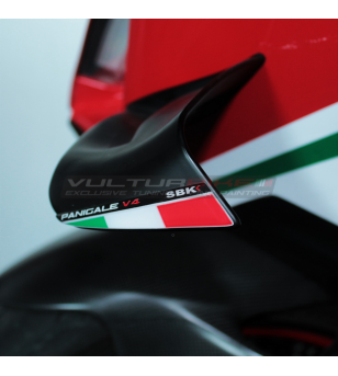 SBK tricolor flags for fins - Ducati Panigale V4 / V4S 2022